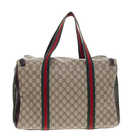 borsa per cani gucci|Gucci Pet Carrier GG Canvas Large .